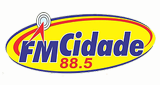 Rádio Cidade FM radio live streaming logo