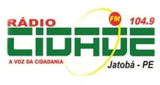 Rádio Cidade FM radio live streaming logo