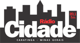 Rádio Cidade FM radio live streaming logo