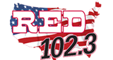 Red 102.3 radio live streaming logo