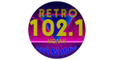 Retro 102.1 radio live streaming logo