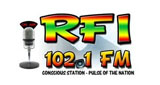 RFI 1021 FM radio live streaming logo