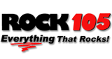 Rock 105 – 105.1 WKLC-FM radio live streaming logo