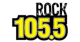 Rock 105.5 radio live streaming logo