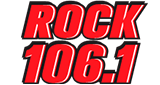 Rock 106.1 FM radio live streaming logo