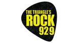 Rock 92.9 radio live streaming logo