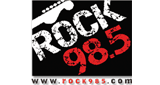 Rock 98.5 radio live streaming logo