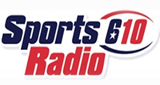 SportsRadio 610 radio live streaming logo