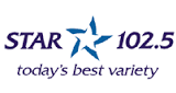 Star 102.5 radio live streaming logo