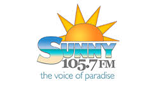 Sunny 105.7 FM radio live streaming logo