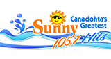 SUNNY 105.7 radio live streaming logo