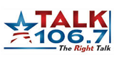 Talk 106.7 radio live streaming logo