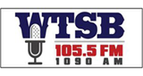 The Cross WTSB 1090 AM radio live streaming logo