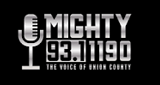 The Mighty radio live streaming logo
