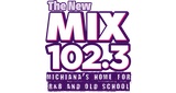 The New Mix 102.3 radio live streaming logo