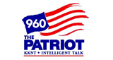 The Patriot 960 AM radio live streaming logo