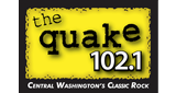 The Quake 102.1 radio live streaming logo