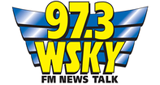 The Sky 97.3 FM radio live streaming logo