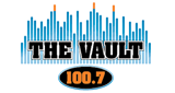 The Vault 100.7 radio live streaming logo