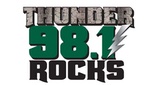 Thunder 98.1 radio live streaming logo