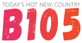 Today's Hot New Country B105 radio live streaming logo