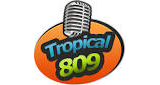 Tropical 809 radio live streaming logo
