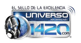 Universo 1420 AM radio live streaming logo