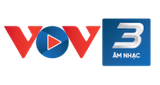 VOV 3 radio live streaming logo