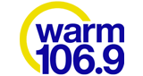Warm 106.9 radio live streaming logo