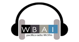 WBAI radio live streaming logo