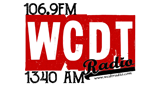 WCDT radio live streaming logo