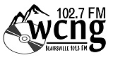 WCNG 102.7 FM radio live streaming logo
