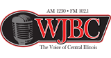 WJBC 1230 AM radio live streaming logo