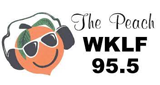 WKLF 95.5 The Peach radio live streaming logo