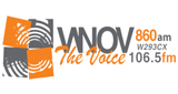 WNOV radio live streaming logo