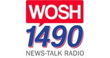 WOSH Newstalk 1490 AM radio live streaming logo