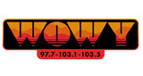 WOWY radio live streaming logo