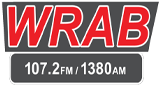 WRAB-AM 1380 radio live streaming logo
