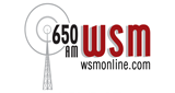 WSM 650 AM radio live streaming logo