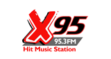 X95 radio live streaming logo