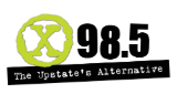 X98.5 radio live streaming logo