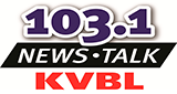 103.1 KVBL radio live streaming logo