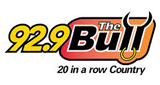 92.9 The BULL radio live streaming logo