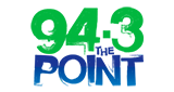 94.3 The Point radio live streaming logo