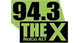 94.3 The X radio live streaming logo