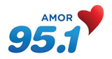 Amor 95.1 radio live streaming logo