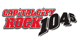 Capital City Rock 104.5 radio live streaming logo