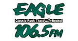 Eagle 106.5 radio live streaming logo