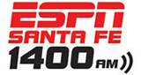 ESPN Santa Fe 1400 AM radio live streaming logo