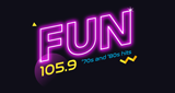 Fun 105.9 radio live streaming logo